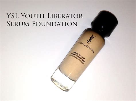 ysl youth liberator serum foundation отзывы|youth liberator serum foundation.